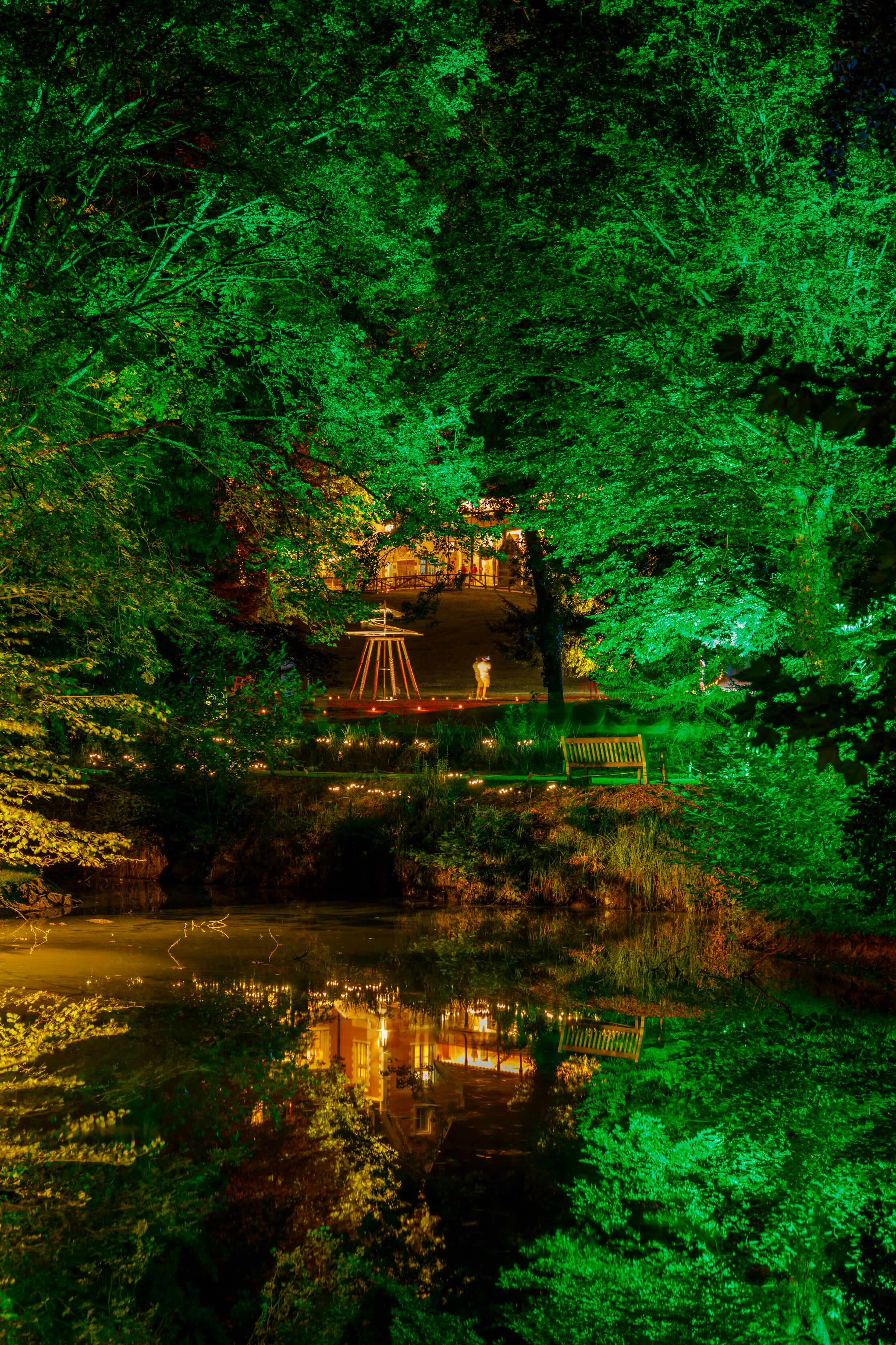 Clos Lucé, Flâneries Nocturnes 2026 © Léonard de Serres