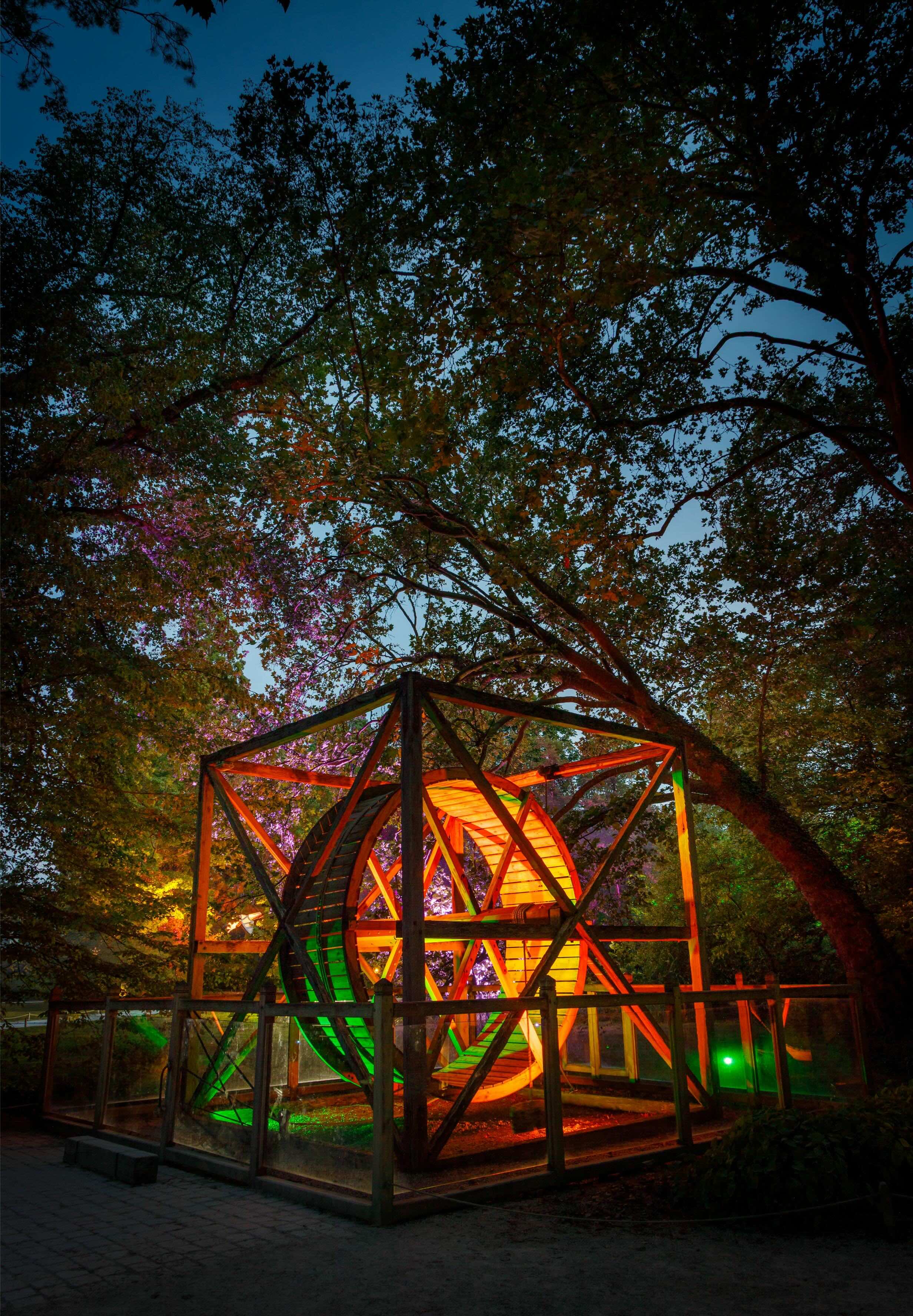 Clos Lucé, Flâneries Nocturnes 2026 © Léonard de Serres