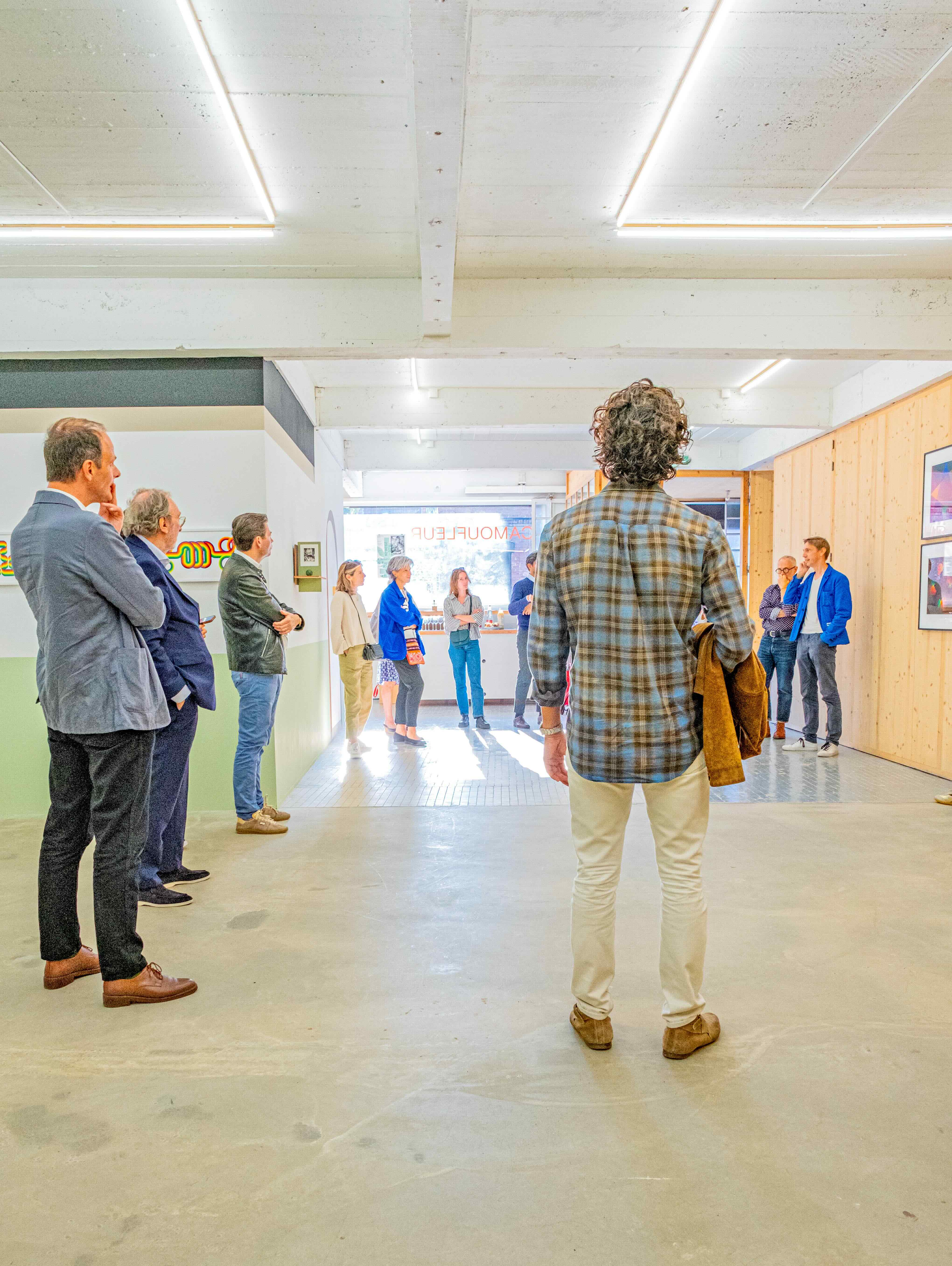 Club 1 immeuble 1 œuvre, Visite de la rentrée à Lille, Septembre 2024 © CLAD - THE FARM