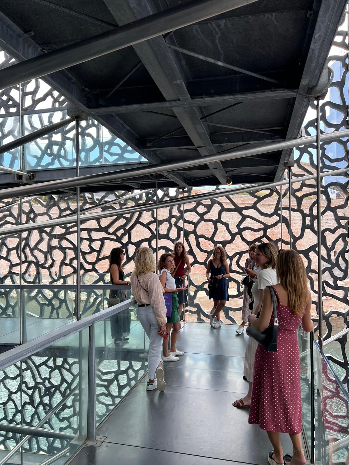 Club 1 immeuble 1 œuvre, Visite de la rentrée à Marseille, Septembre 2022