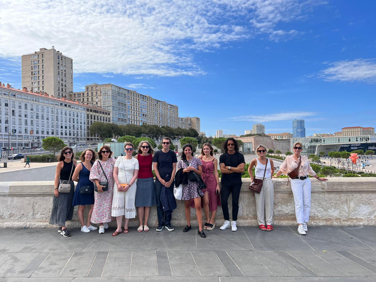 Club 1 immeuble 1 œuvre, Visite de la rentrée à Marseille, Septembre 2022