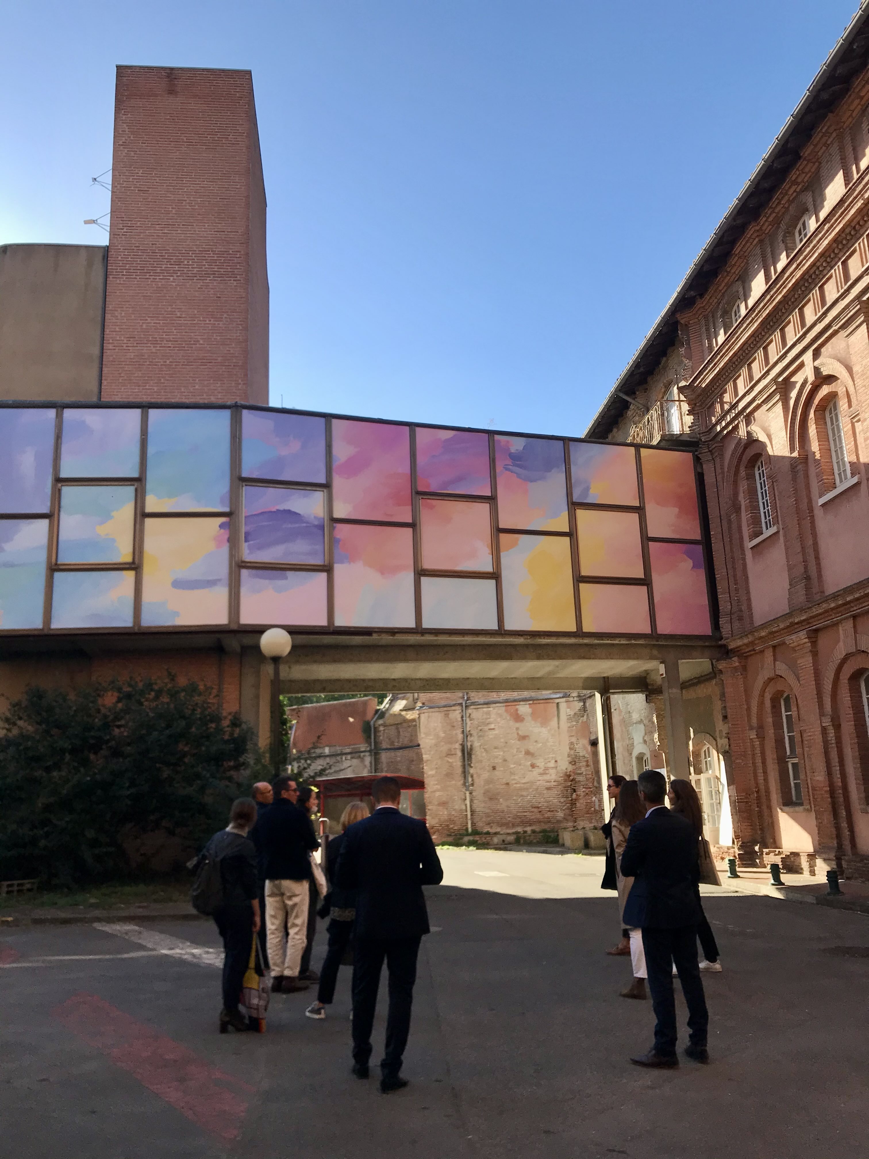 Club 1 immeuble 1 œuvre, Visite du Printemps de Septembre, Octobre 2021