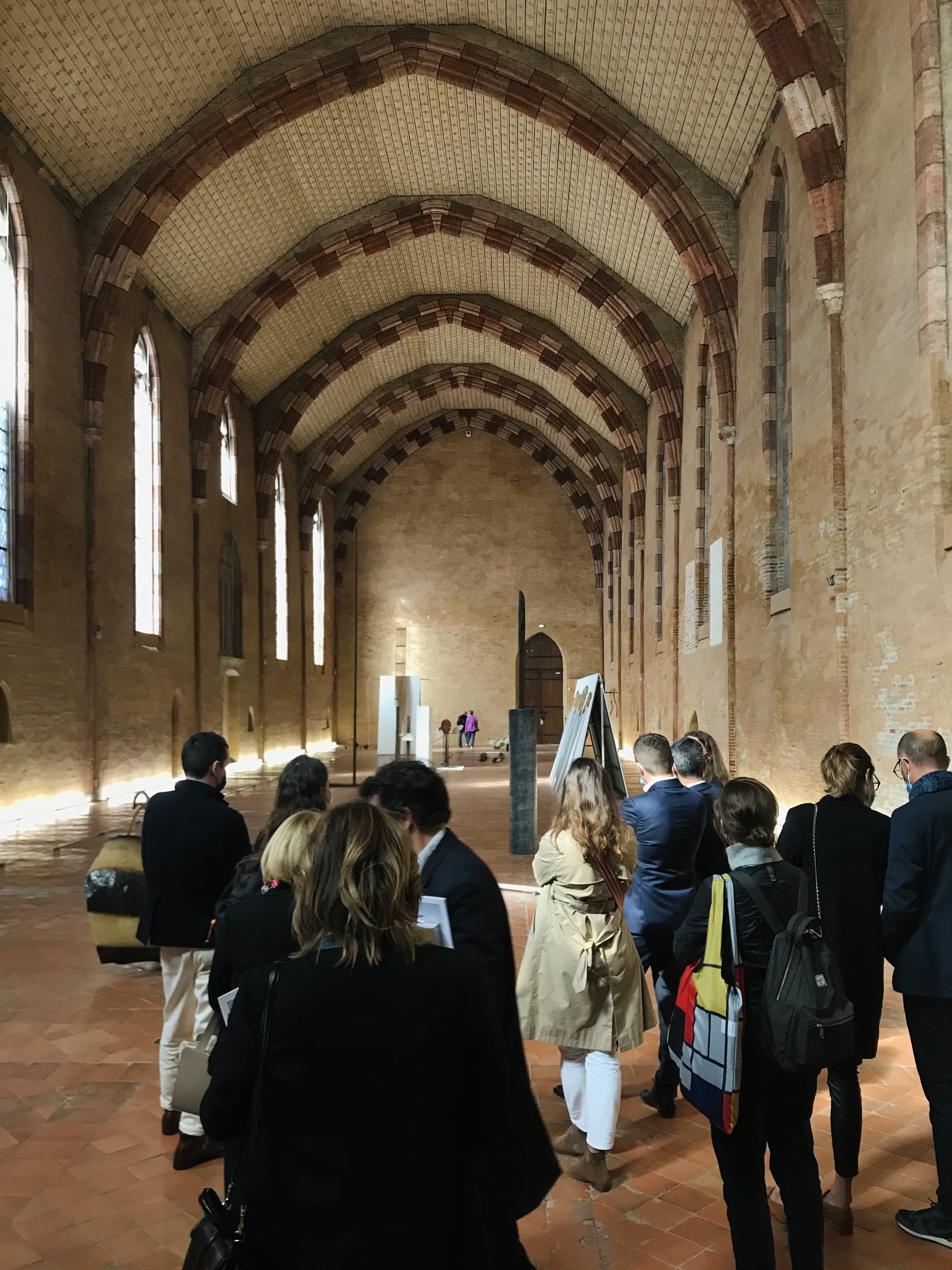Club 1 immeuble 1 œuvre, Visite du Printemps de Septembre, Octobre 2021