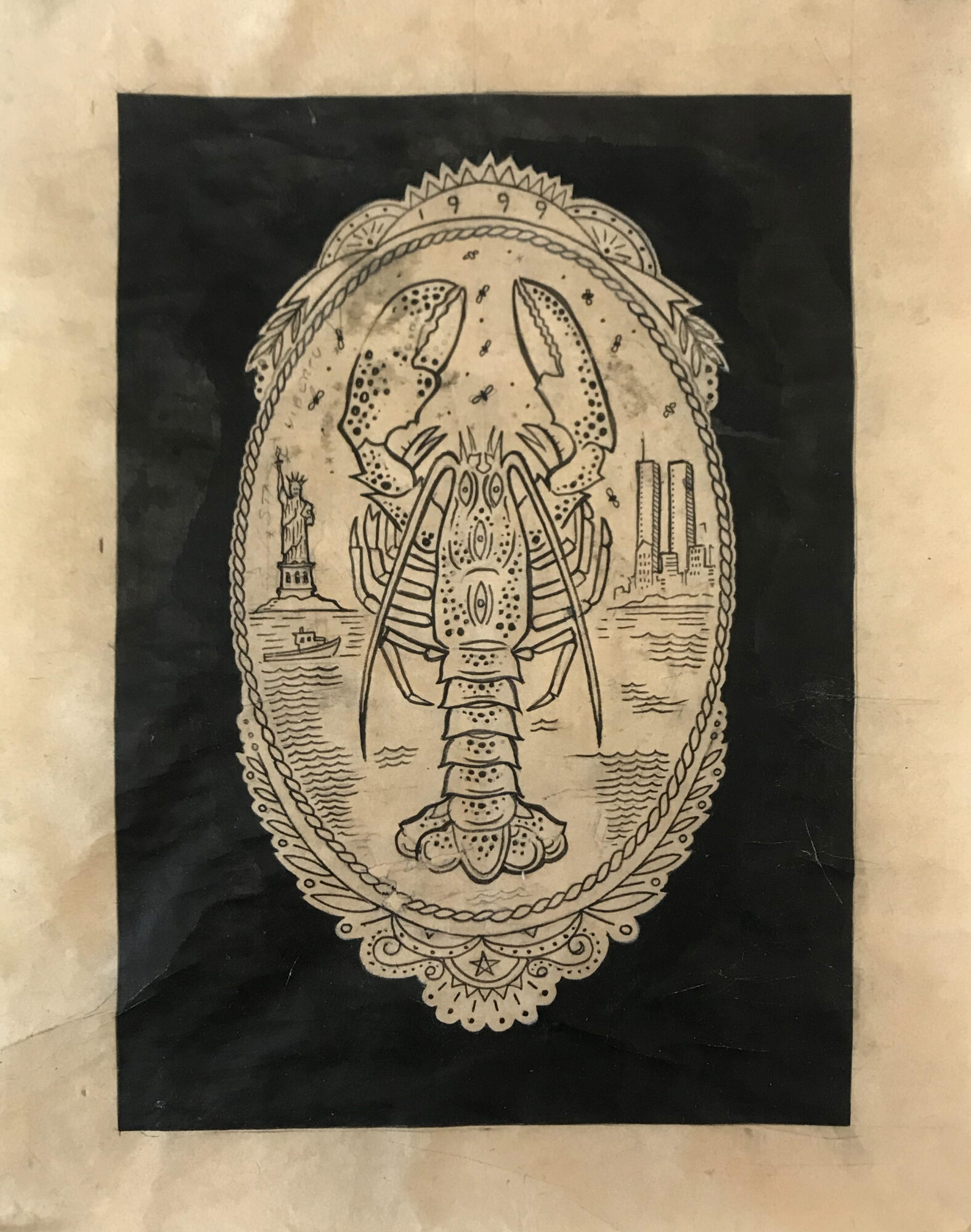 Duke Riley, Lobster (Working Title), 2017