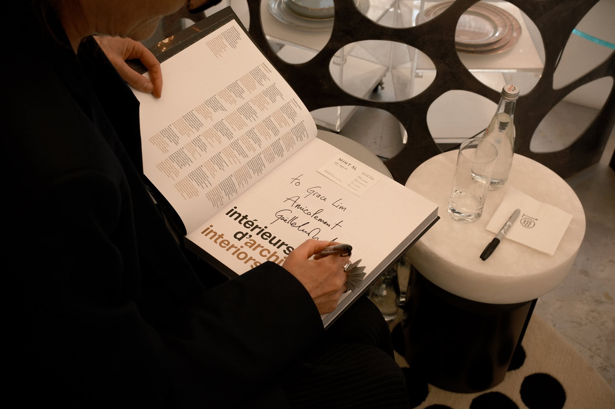Gaëlle Lauriot-Prévost, Lancement de l'ouvrage Intérieurs d'architecture en Corée, 10 Corso Como Seoul © Rala Choi