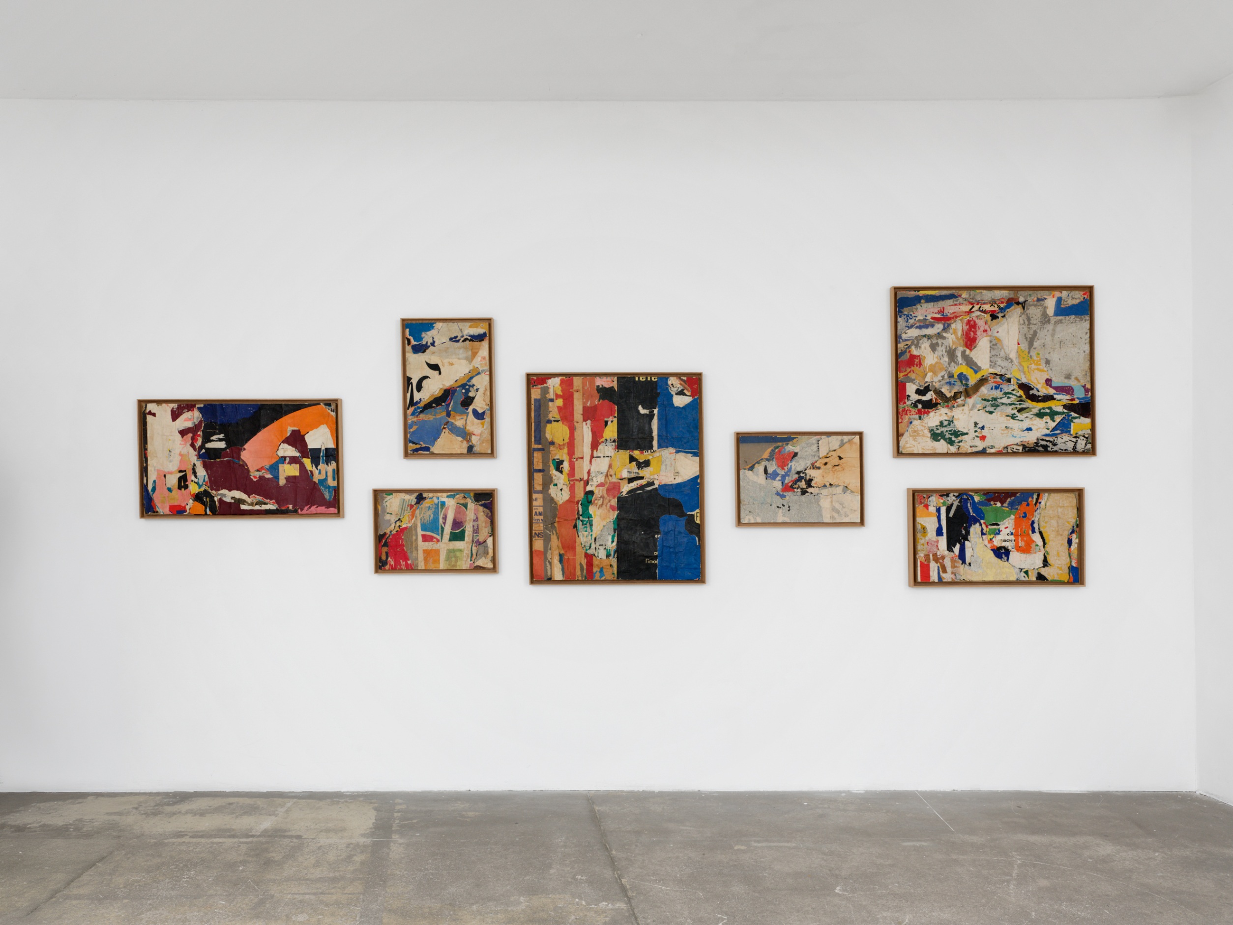 Galerie Vallois, Jacques Villeglé, le flâneur, Septembre 2026 © Aurélien Mole