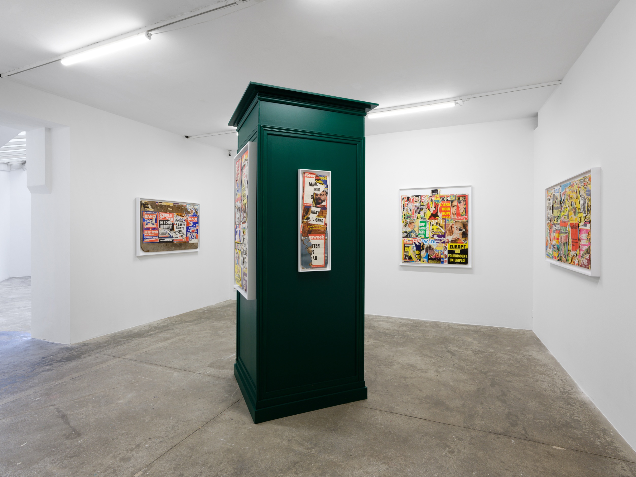 Galerie Vallois, Jacques Villeglé, le flâneur, Septembre 2026 © Aurélien Mole