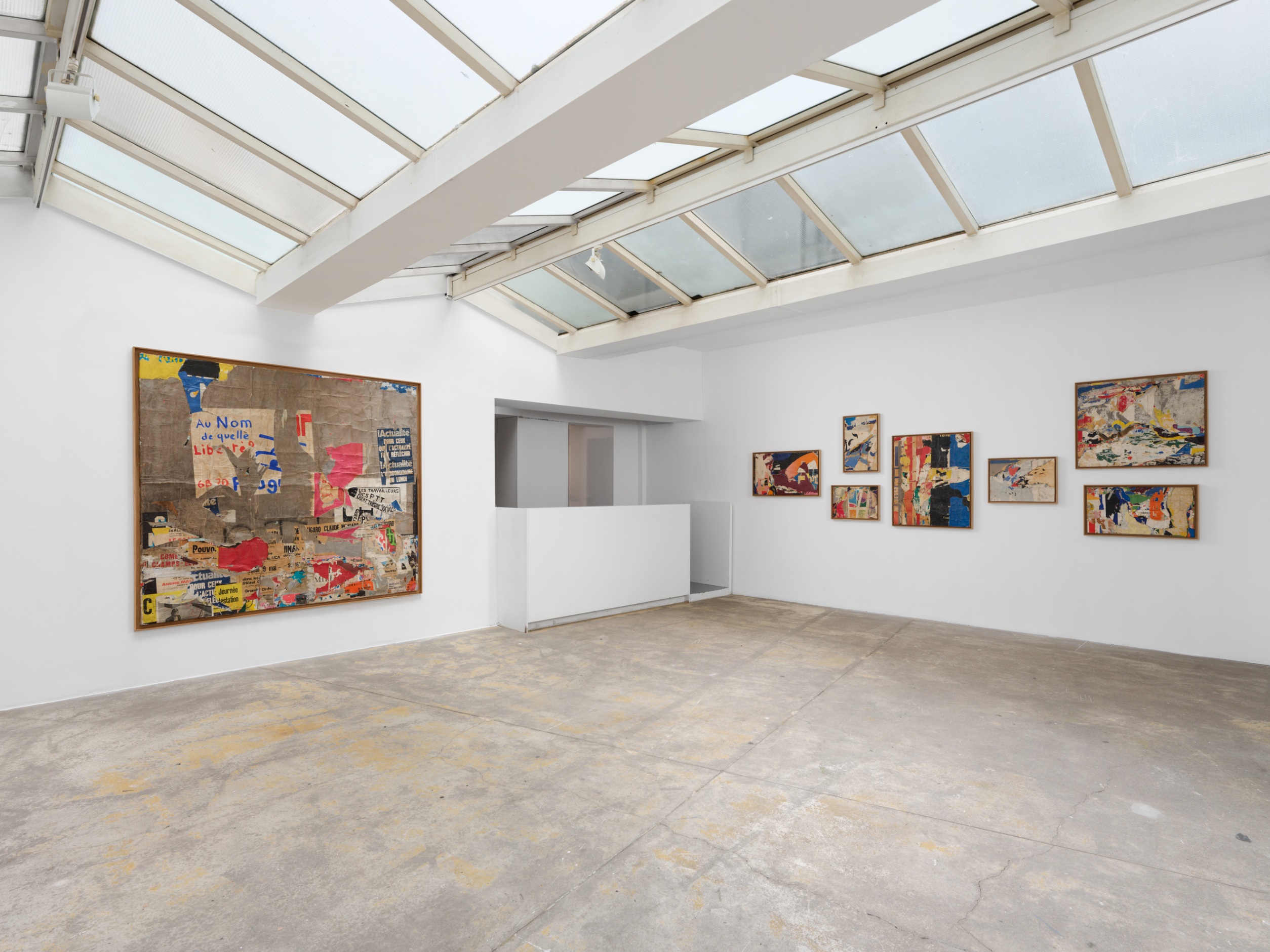 Galerie Vallois, Jacques Villeglé, le flâneur, Septembre 2026 © Aurélien Mole