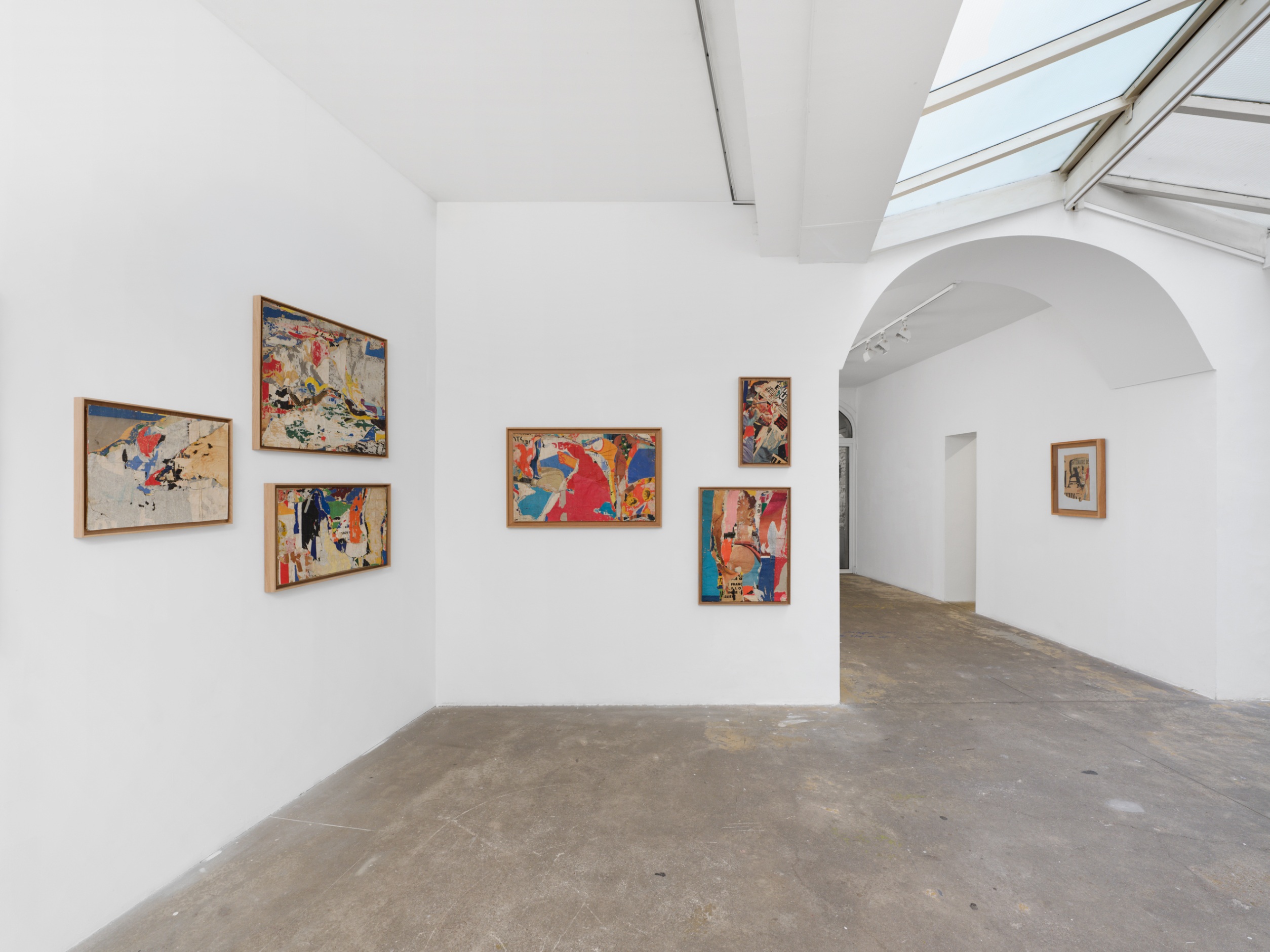 Galerie Vallois, Jacques Villeglé, le flâneur, Septembre 2026 © Aurélien Mole