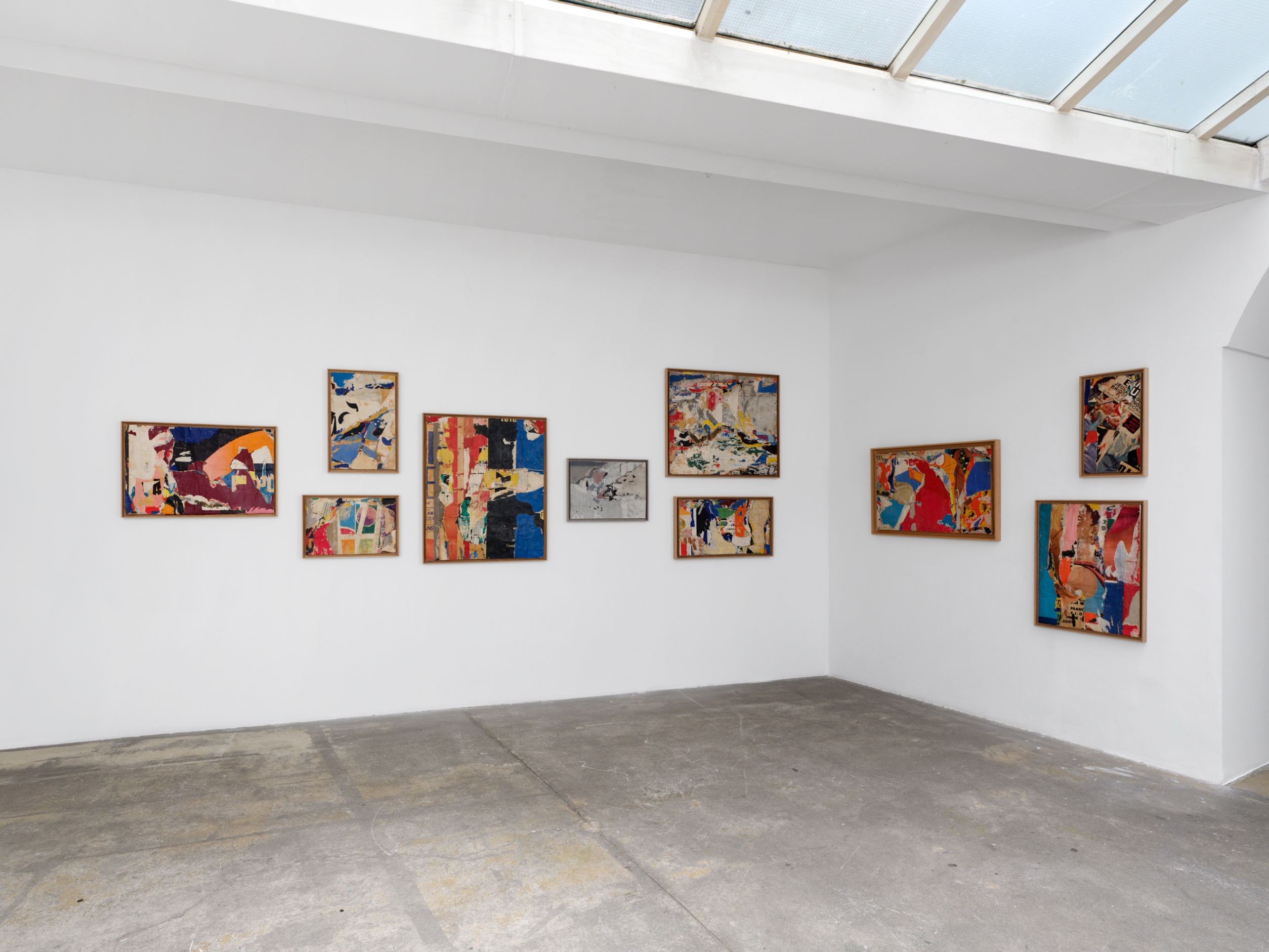 Galerie Vallois, Jacques Villeglé, le flâneur, Septembre 2026 © Aurélien Mole