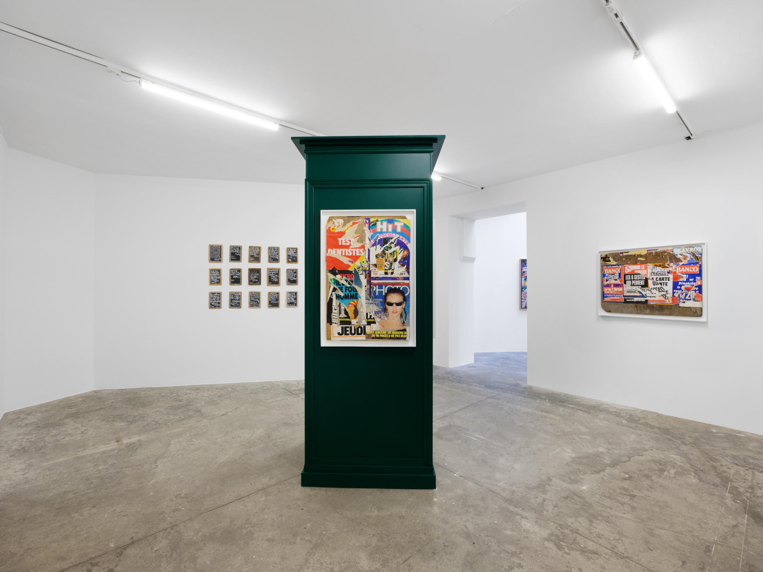Galerie Vallois, Jacques Villeglé, le flâneur, Septembre 2026 © Aurélien Mole