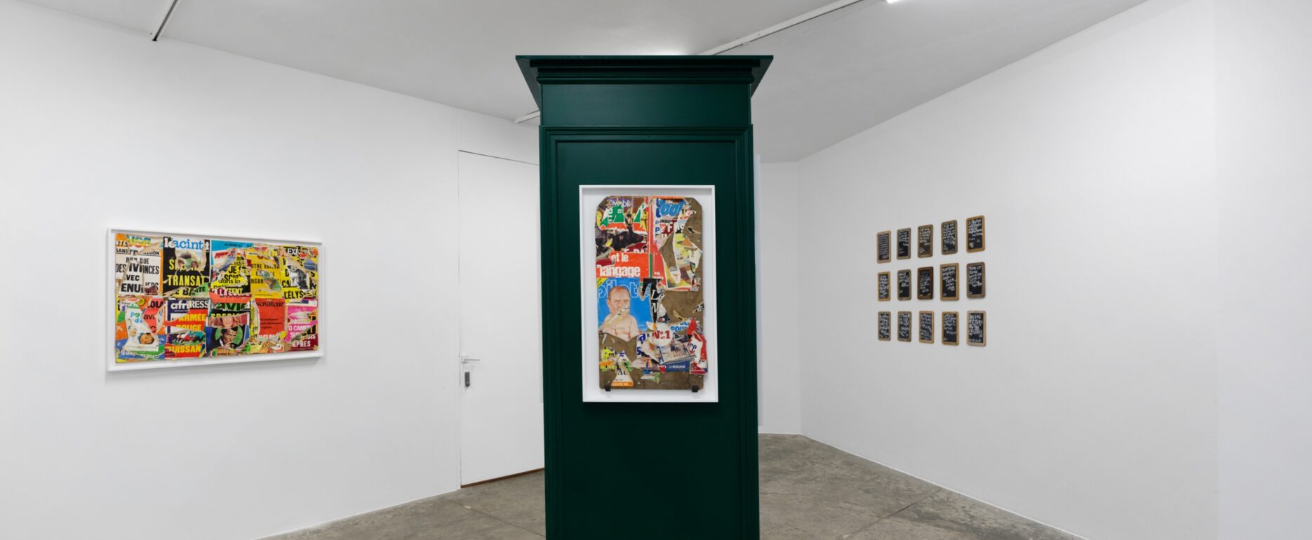 Galerie Vallois, Jacques Villeglé, le flâneur, Septembre 2026 © Aurélien Mole