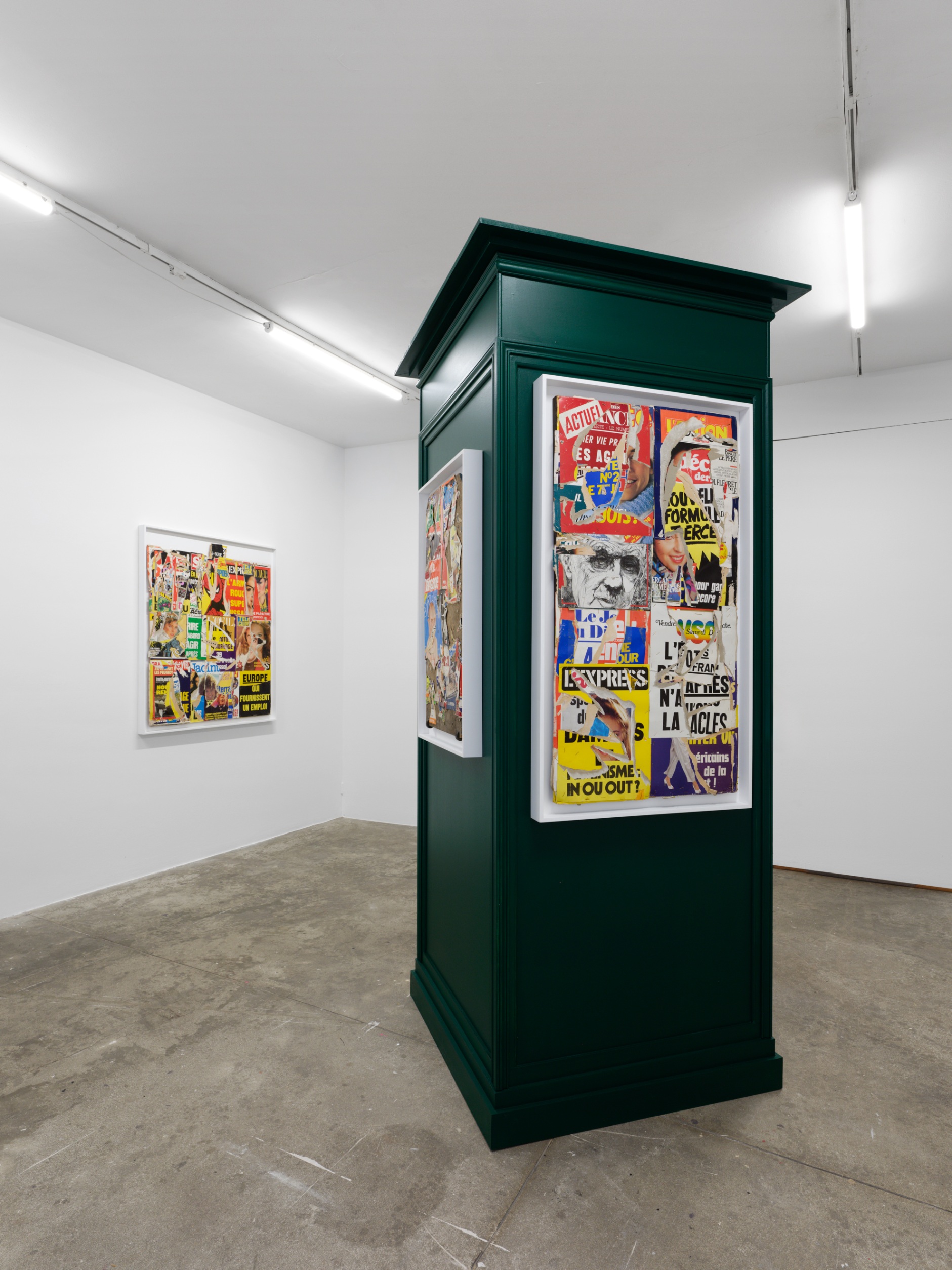 Galerie Vallois, Jacques Villeglé, le flâneur, Septembre 2026 © Aurélien Mole