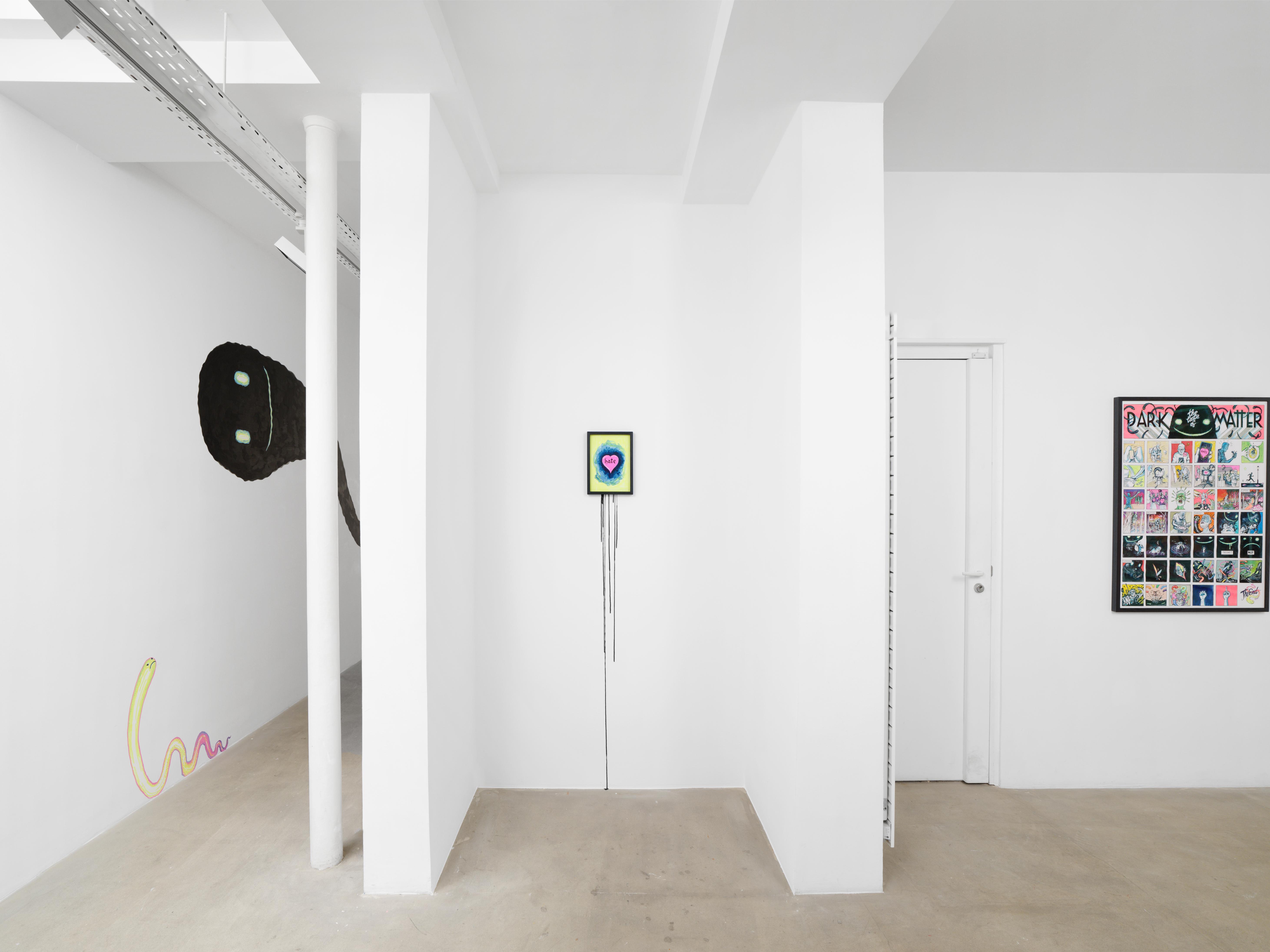 Galerie Vallois, Winshluss, Le goût de la matière noire, Juin 2026 © Aurélien Mole