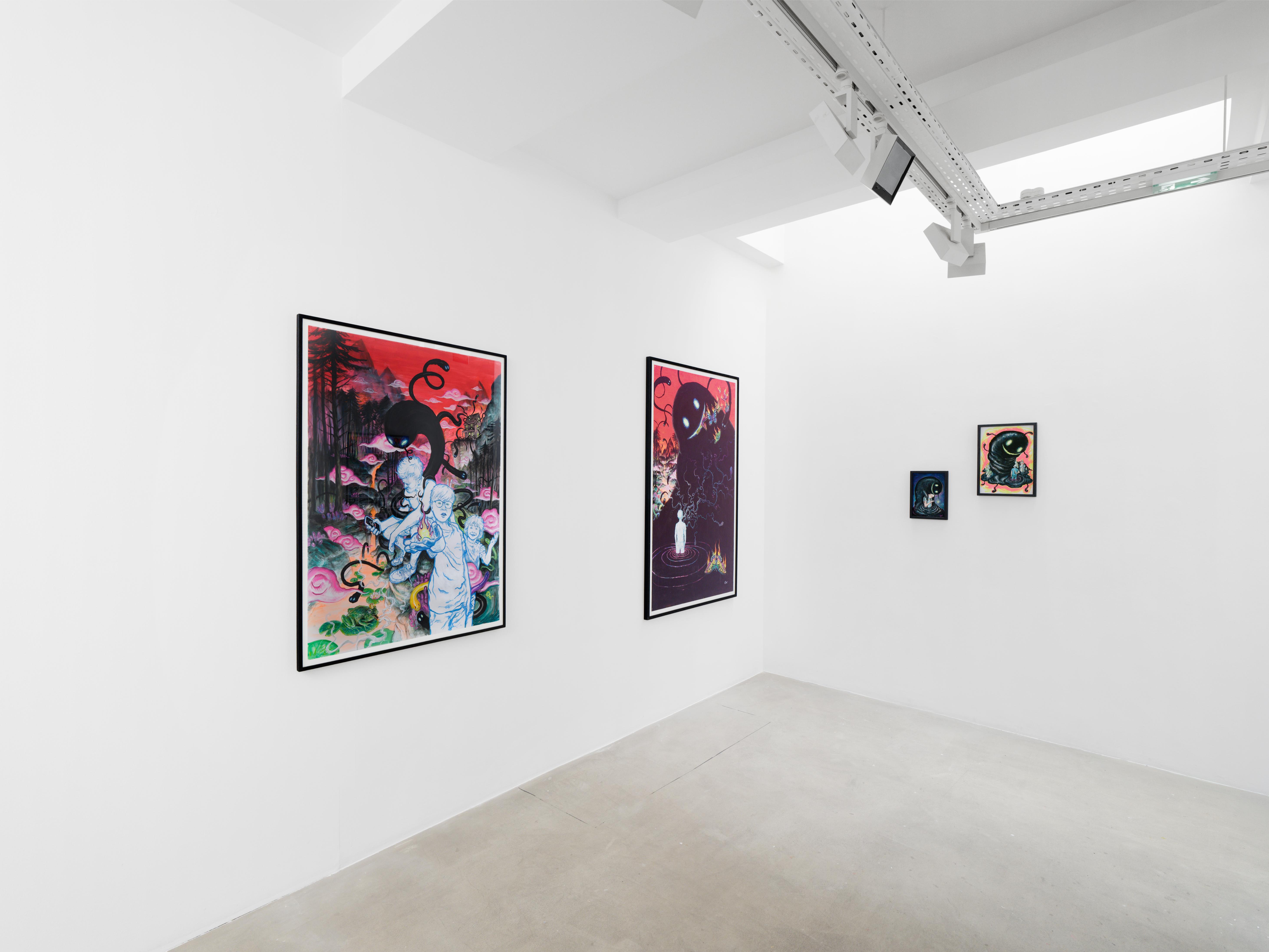 Galerie Vallois, Winshluss, Le goût de la matière noire, Juin 2026 © Aurélien Mole