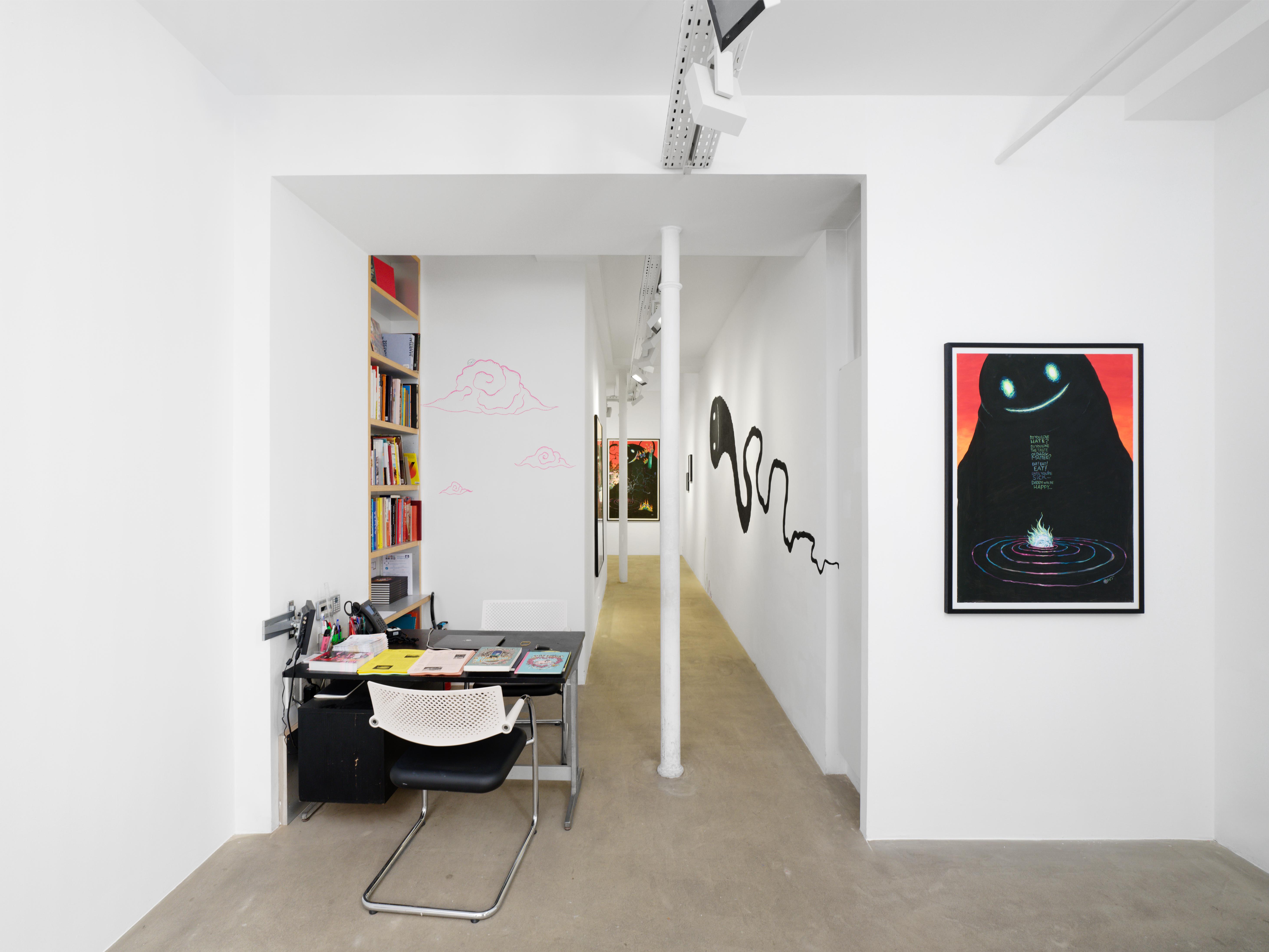 Galerie Vallois, Winshluss, Le goût de la matière noire, Juin 2026 © Aurélien Mole