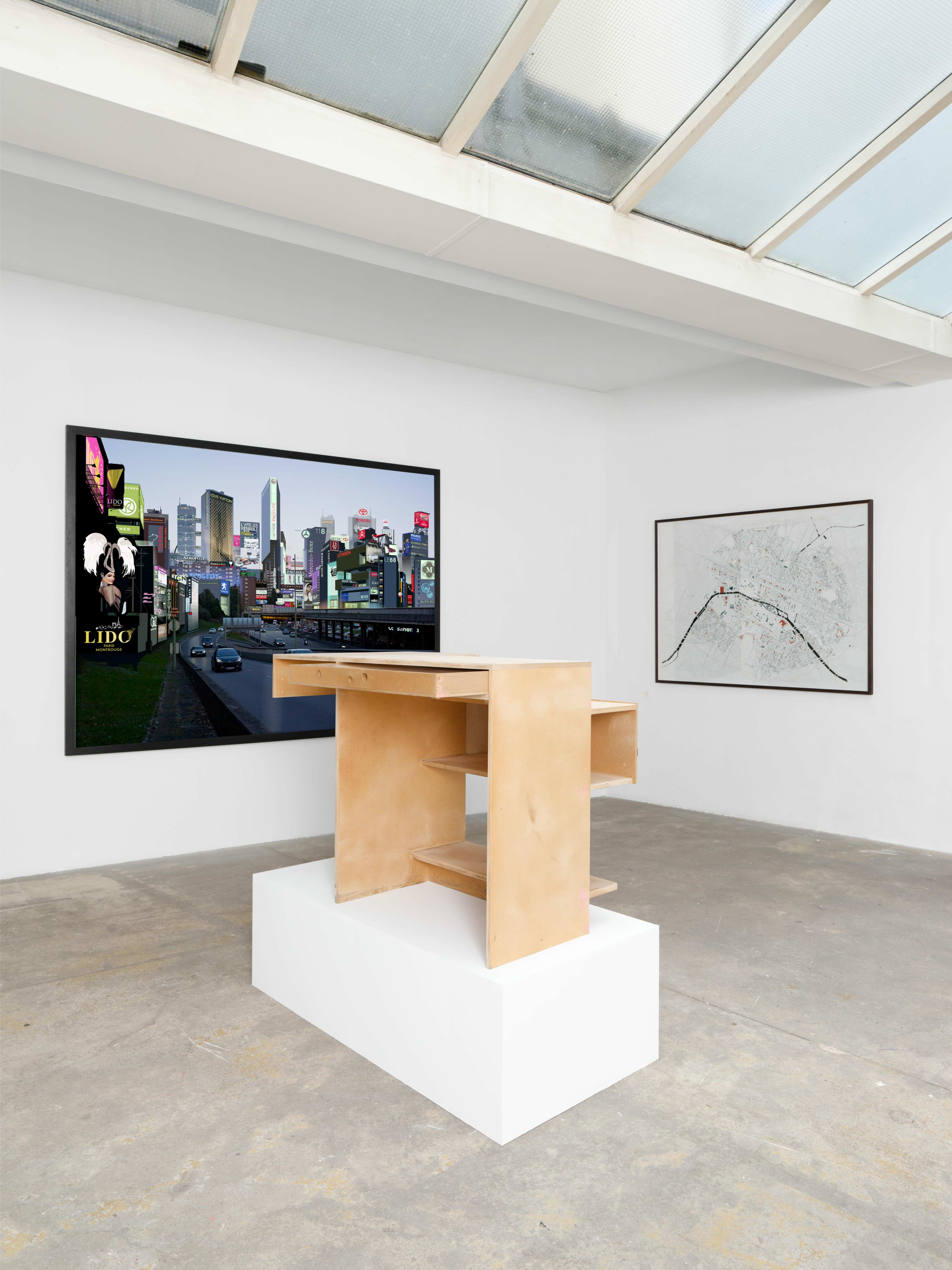 Galerie Vallois, alain bublex, vous faites des cartes postales ?, alain bublex de a a b, Juin 2026 © Aurélien Mole