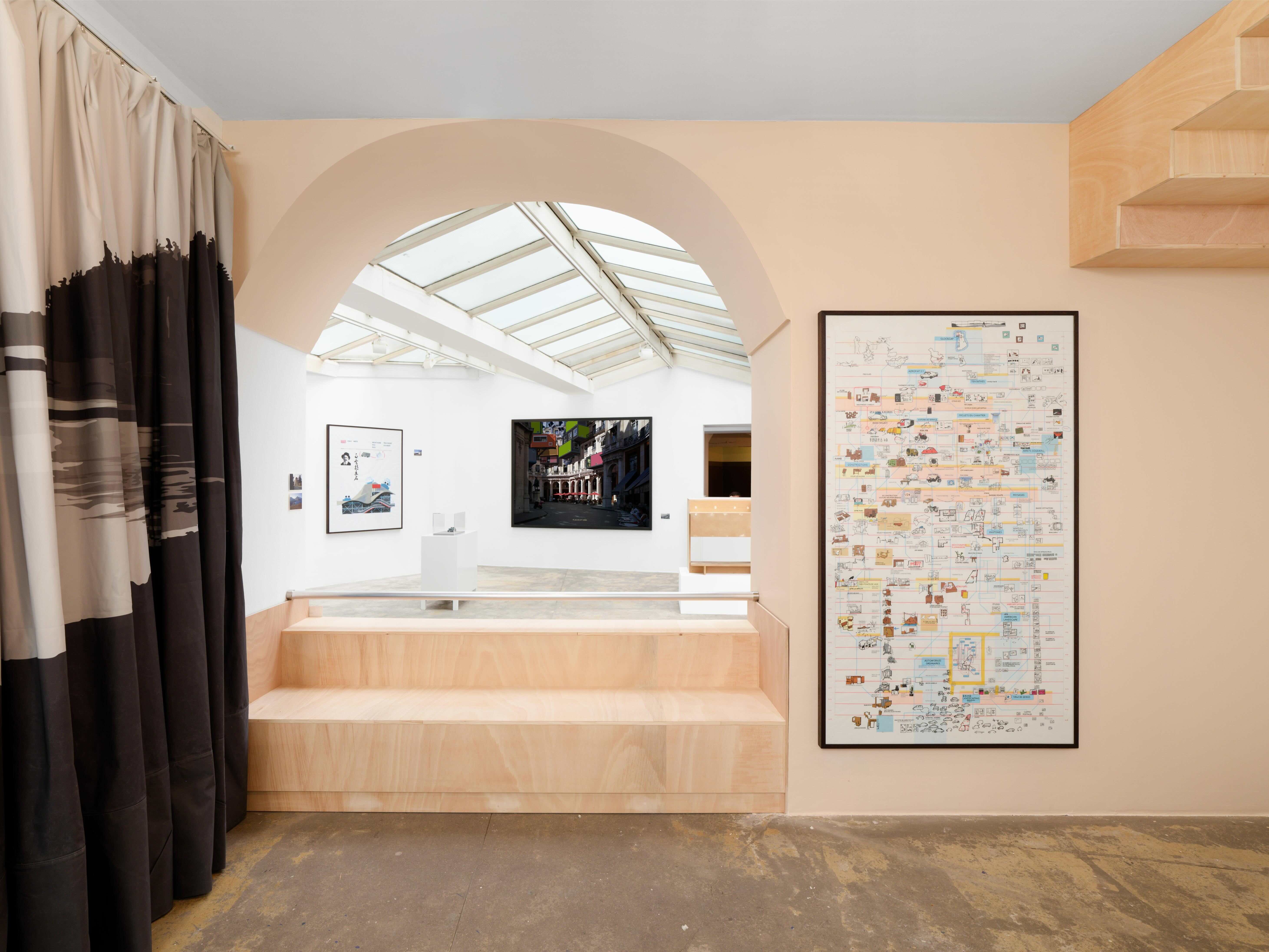 Galerie Vallois, alain bublex, vous faites des cartes postales ?, alain bublex de a a b, Juin 2026 © Aurélien Mole