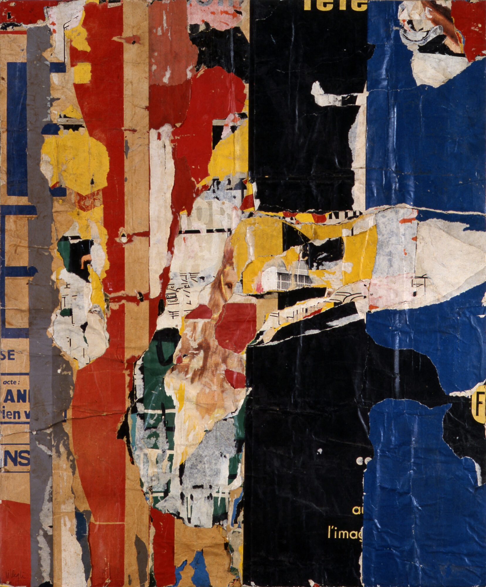 Jacques Villeglé, Rue Fernand-Cormon, 9 septembre 1963