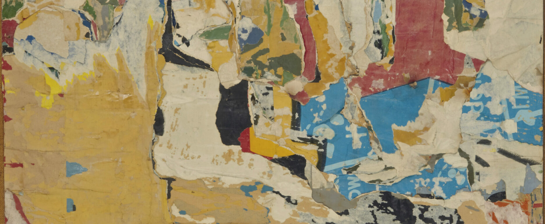 Jacques Villeglé, Rue de la Reynie Décembre, 1960