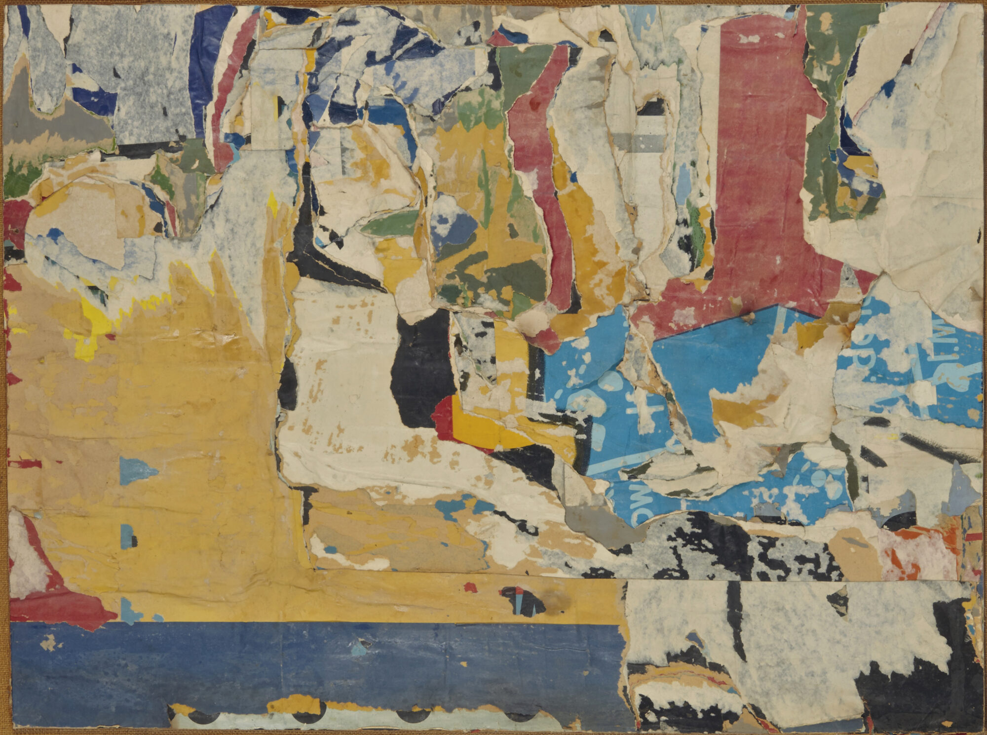 Jacques Villeglé, Rue de la Reynie Décembre, 1960
