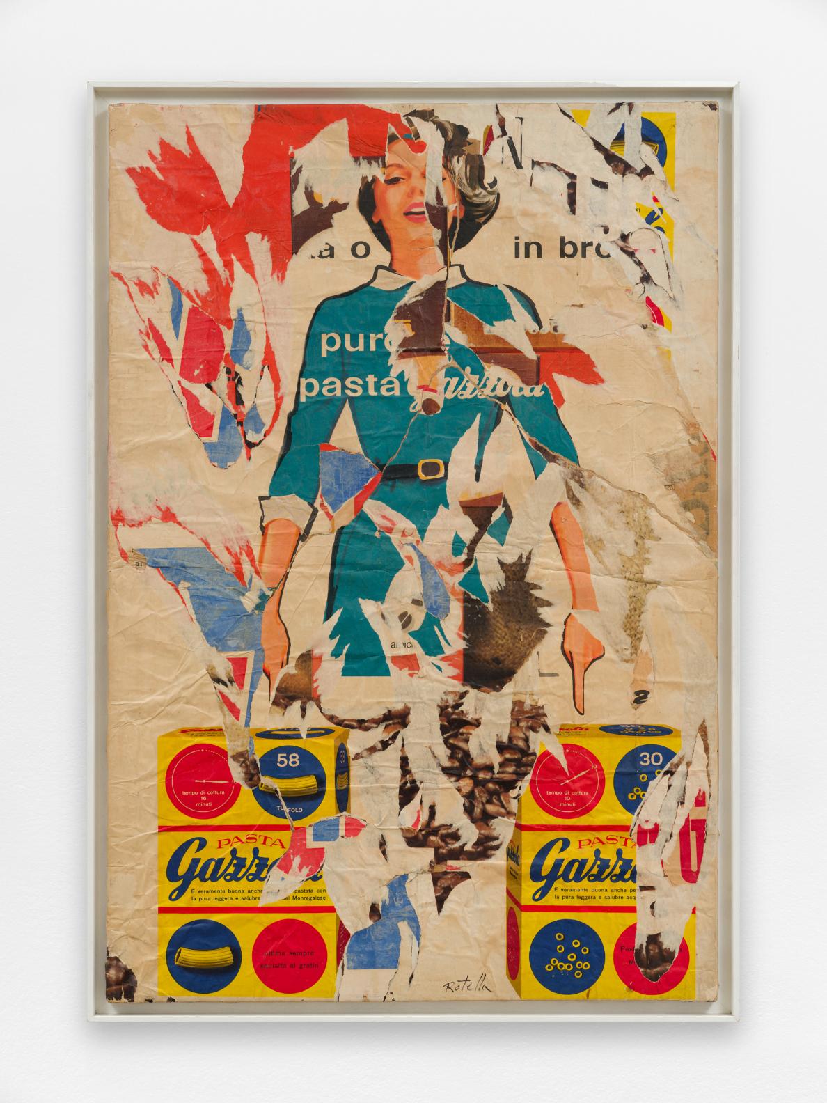 Mimmo Rotella, Fatela in Brodo, 1963