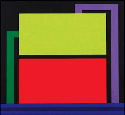 Peter Halley, Win Win, 2011