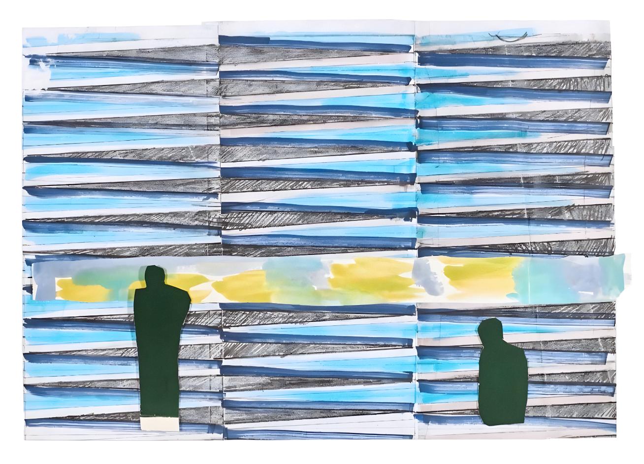 Tatiana Andreeva, Esquisse pour la chambre « Aimants », 1975-1975