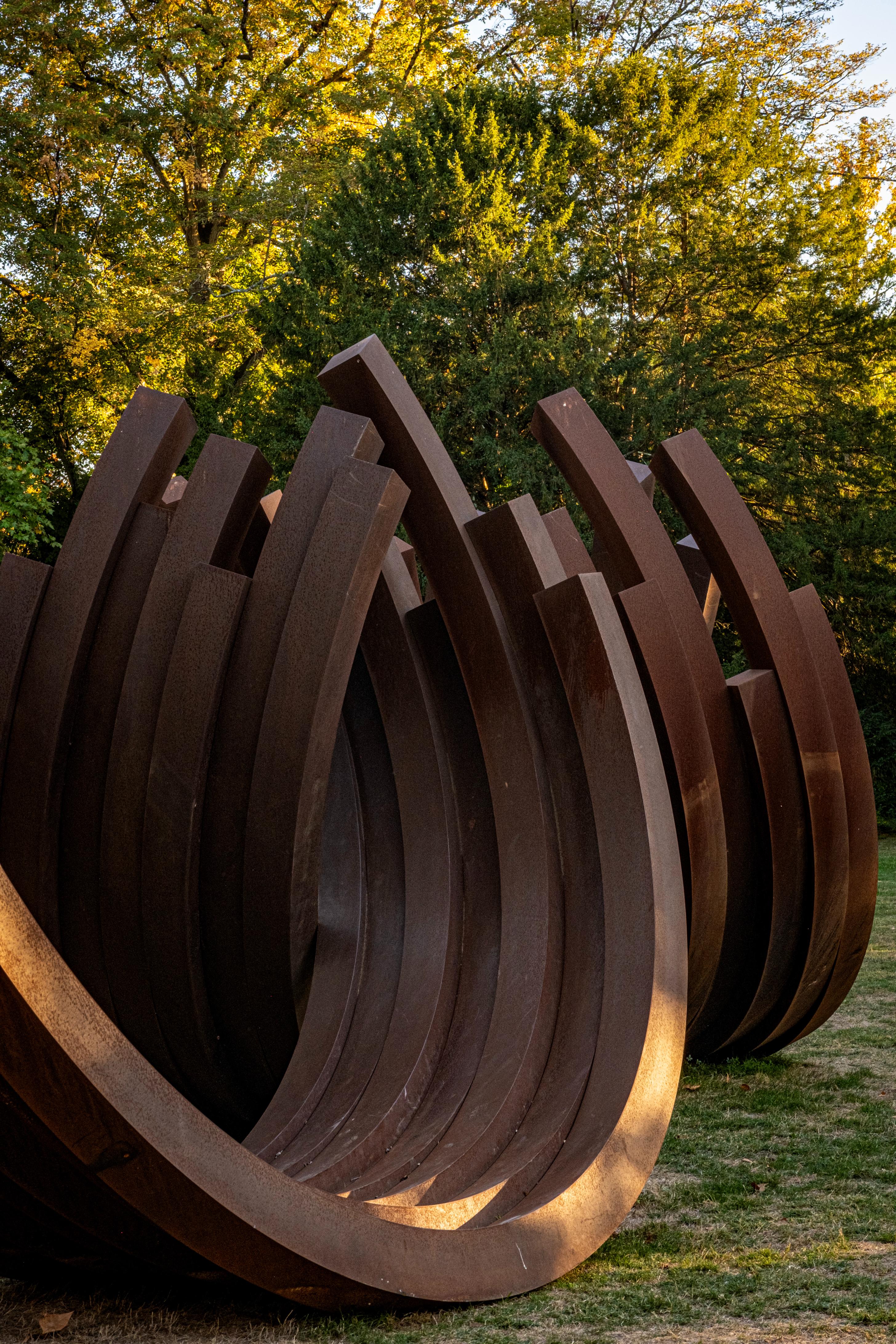 Clos Lucé, installation de Bernar Venet, Septembre 2026 © CLAD - THE FARM