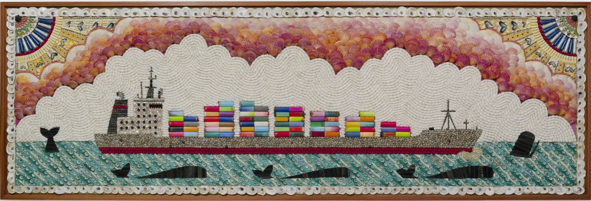 Duke Riley, O’er the Wide and Plastic Sea, 2023