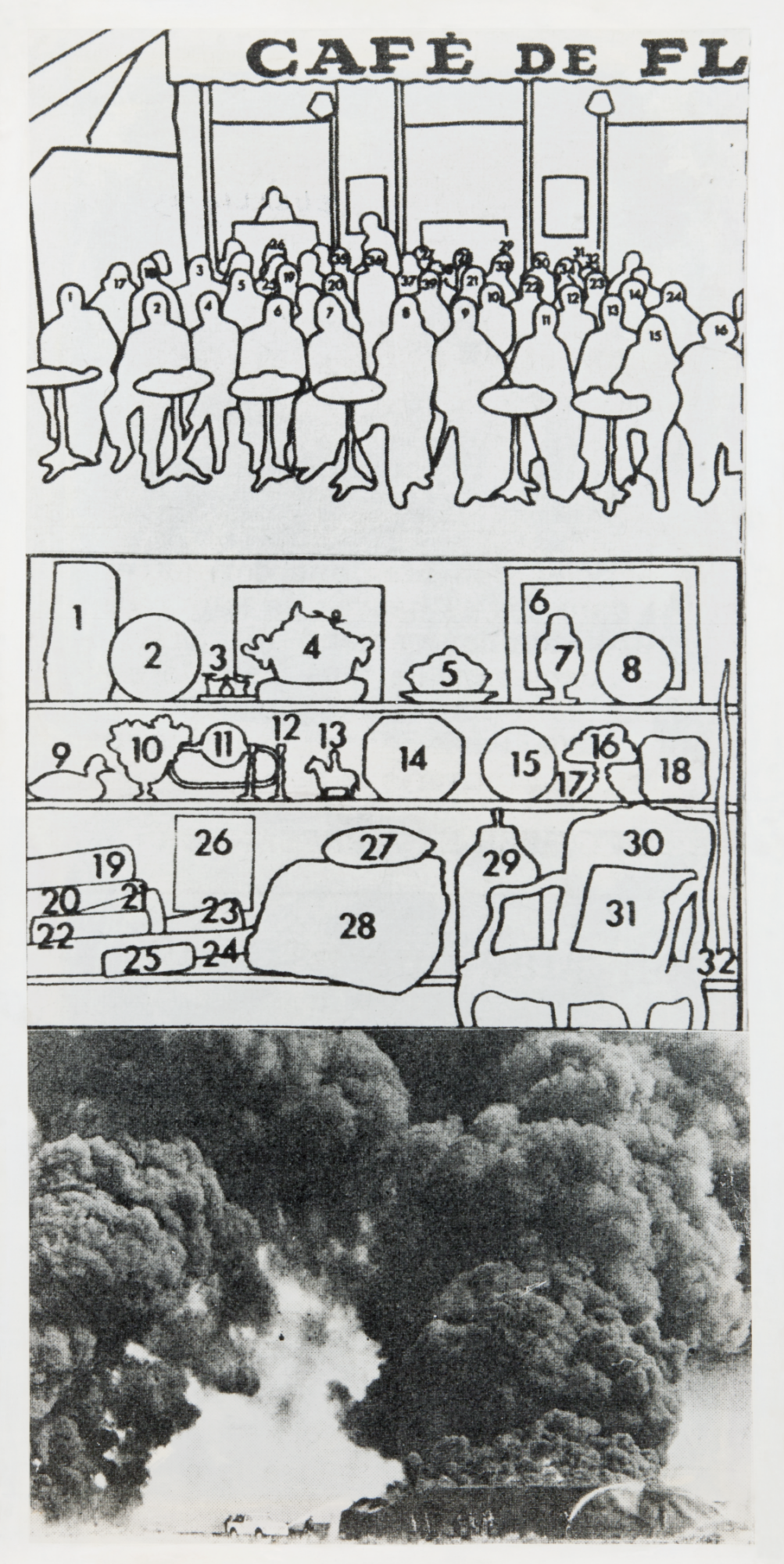 Eulàlia Grau, Etnografia. Café de Flore, 1973