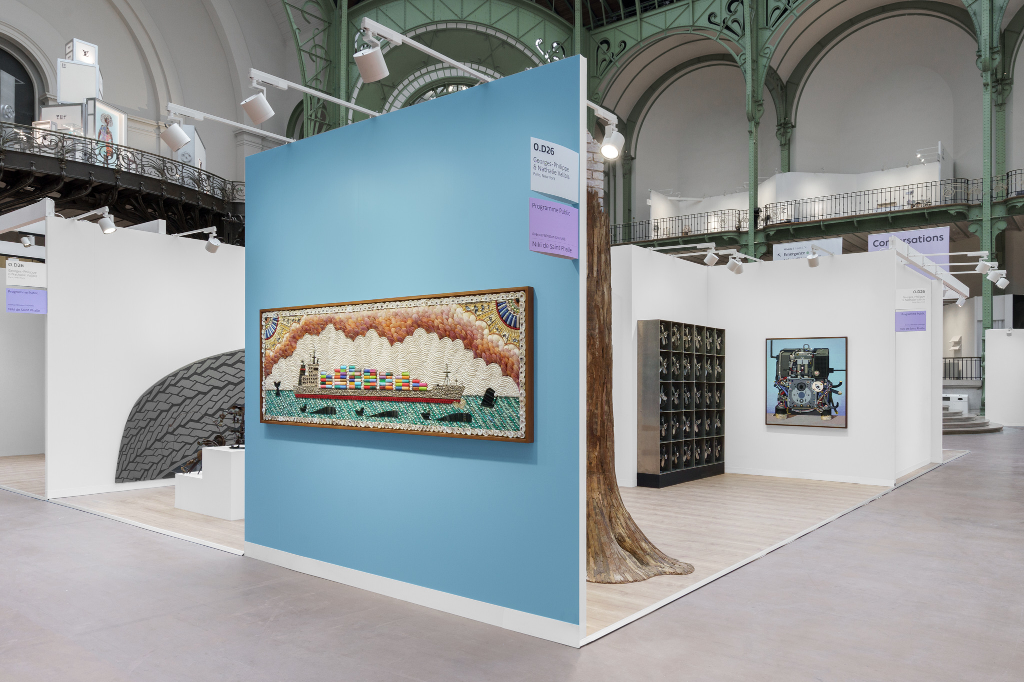 Galerie Vallois, Art Basel Paris, 2026 © GRAYSC