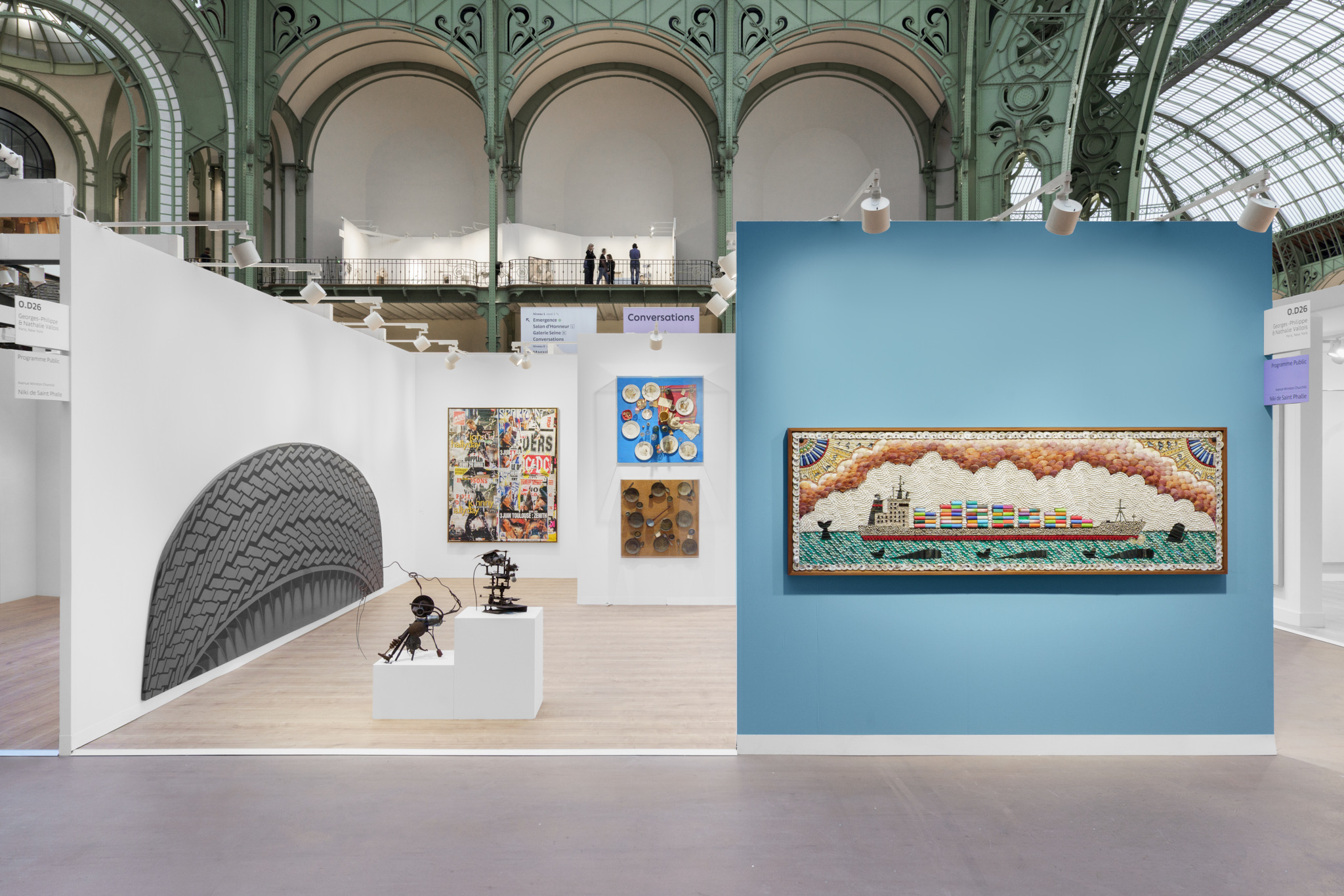 Galerie Vallois, Art Basel Paris, 2026 © GRAYSC