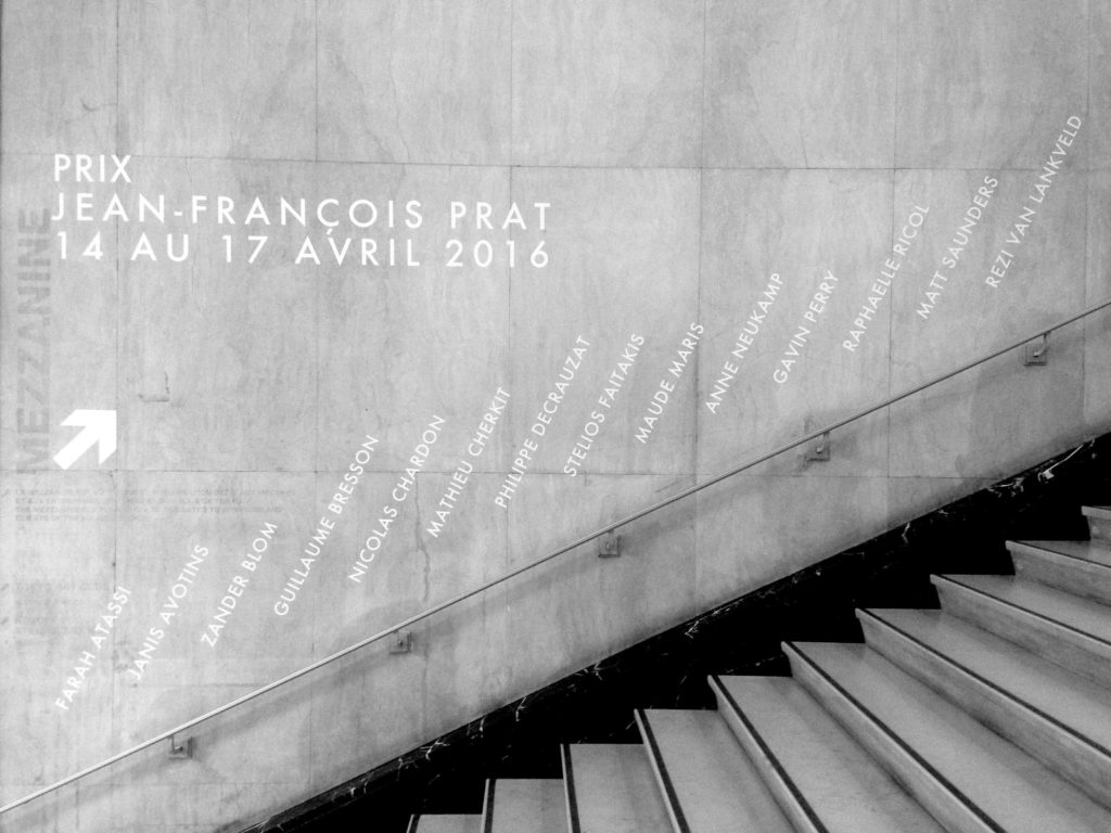 Prix Jean-François Prat 2016